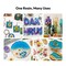 Epoxy Resin, Resiners 20.28OZ Epoxy Resin Crystal Clear, Not-Yellowing No-Bubble, Self Leveling Easy-Pour Easy Mix 1:1 Casting Kit & Coating for DIY Jewelry Making, Art Resina Clear Crafts, Molds